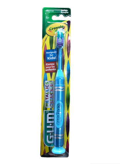 Cepillo GUM edición Crayola Metallics