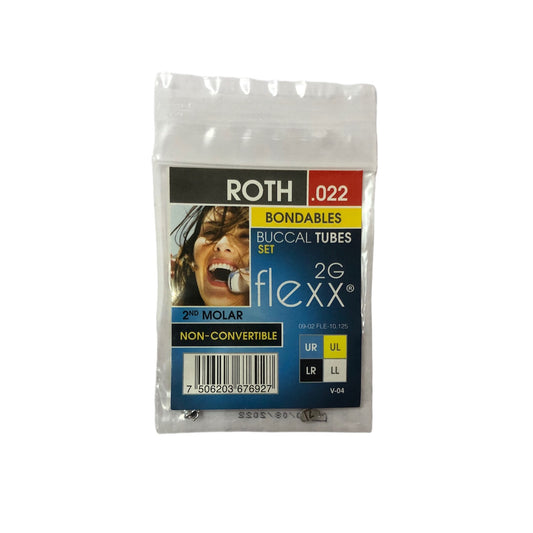 Set de tubos de segundo molar flexx 2G